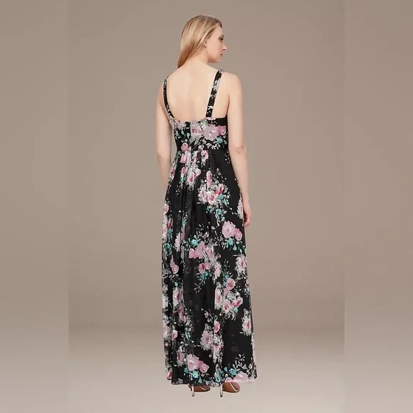 Floral evening gown - Picture 2 of 4